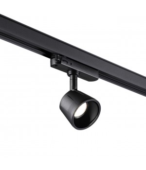 358719 PORT NT21 120 черный Трехфазный трековый светодиодный светильник IP20 LED 4000K 10W 100-265V KNOF-foto4