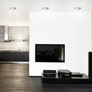 358328 SPOT NT19 258 белый/черный Встраиваемый светильник IP20 LED 4000К 2*7W 220V IMAN-foto3