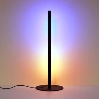 4335/14TL HIGHTECH ODL23 117 черный/акрил Настольный светильник RGBW управляемый с пульта, приложения Tuya, встроенный микрофон IP20 LED 14W 3000K FIL-foto4