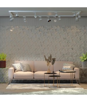 358731 PORT NT21 120 белый/черный Трехфазный трековый светодиодный светильник IP20 LED 4000K 20W 100-265V KNOF-foto3