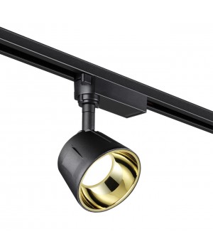 358728 PORT NT21 094 черный/золото Светильник трековый однофазный трехжильный IP20 LED 4000K 20W 100-265V KNOF-foto4