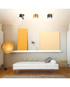 358750 OVER NT21 184 черный Светильник накладной светодиодный IP20 LED 24W 4000K 2100Лм 100-265V PROMETA-foto3