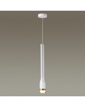 4384/5L HIGHTECH ODL23 230 белый/металл/акрил Подвесной св-к IP20 LED 5W 350Лм 3000K NILO-foto3