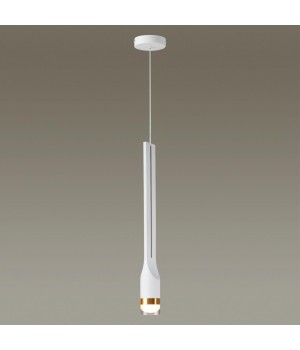 4384/5L HIGHTECH ODL23 230 белый/металл/акрил Подвесной св-к IP20 LED 5W 350Лм 3000K NILO-foto3