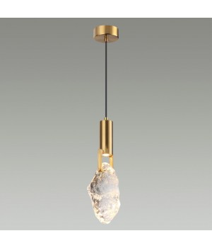 4372/5L MIDCENT ODL23 155 античная бронза/металл/стекло Подвесной св-к IP20 LED 5W 200Лм 3000K LIA-foto3