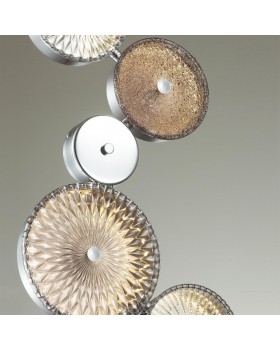 5416/26WL L-VISION ODL_EX23 11 хром/разноцветный металл/стекло Бра LED 26W 4000K CARAMELLA-foto6