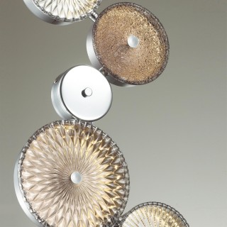 5416/26WL L-VISION ODL_EX23 11 хром/разноцветный металл/стекло Бра LED 26W 4000K CARAMELLA-foto6