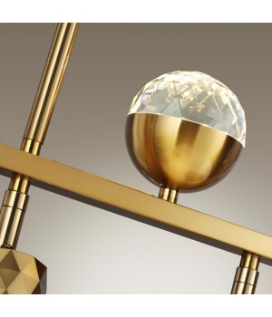 4353/36L HIGHTECH ODL23 261 античная бронза/металл Подвесной св-к IP20 LED GU10/LED 36W 520Лм AD ASTRUM-foto5