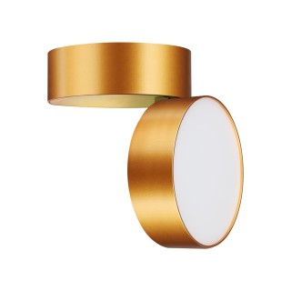 358751 OVER NT21 184 матовое золото Светильник накладной светодиодный IP20 LED 24W 4000K 2100Лм 100-265V PROMETA-foto5