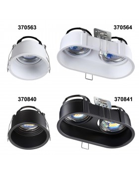 370840 SPOT NT22 278 черный Светильник встраиваемый IP20 GU10 50W 220V CLOUD-foto2