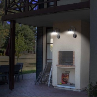 358457 STREET NT20 321 черный Ландшафтный настенный светильник IP54 LED 4000K 10W 220V GONNA-foto4