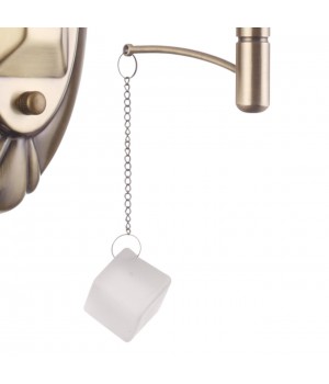 4469/1W NEOCLASSI LN20 106 античная латунь, белый Бра E14 1*40W 220V LEAH-foto4