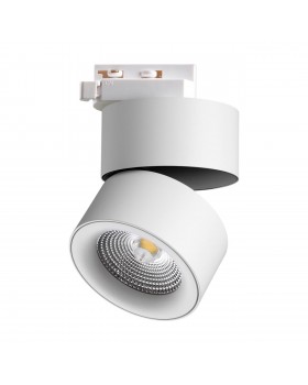 358786 PORT NT21 093 белый Светильник трековый однофазный трехжильный IP20 LED 25W 4000K 2200Лм 100-265V GRODA-foto5