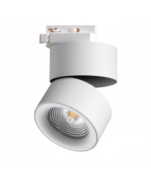 358786 PORT NT21 093 белый Светильник трековый однофазный трехжильный IP20 LED 25W 4000K 2200Лм 100-265V GRODA-foto5