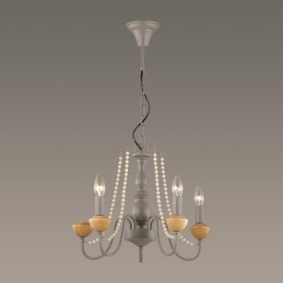 5294/5 LOFTI LN23 160 серый Люстра E14 5*60W 220V ZULA-foto3