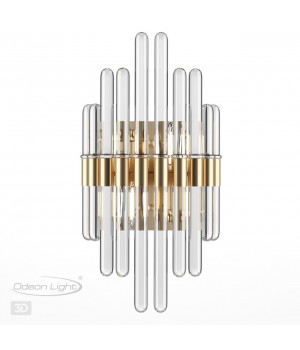 4988/2W HALL ODL22 387 золотой/стекло Бра E14 2*40W STIKA-foto5
