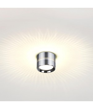 6608/1C HIGHTECH ODL23 259 хром/металл Потолочный св-к IP20 LED SMD LED 4W + LED GX53 12W 3000K REAL-foto4