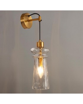4998/1W MODERN ODL23 301 бронзовый/прозрачный/металл/стекло Бра E14 1*40W PASTI-foto2