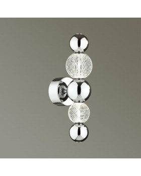 5007/7WL L-VISION ODL23 419 хром/прозрачный/металл/акрил Бра LED 7W 4000K 380Лм CRYSTAL-foto3