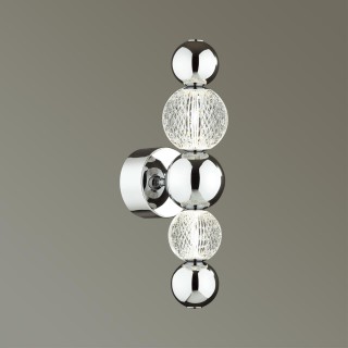 5007/7WL L-VISION ODL23 419 хром/прозрачный/металл/акрил Бра LED 7W 4000K 380Лм CRYSTAL-foto3