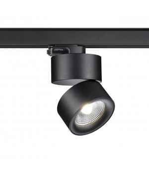 358787 PORT NT21 123 черный Трехфазный трековый светодиодный светильник IP20 LED 25W 4000K 2200Лм 100-265V GRODA-foto4