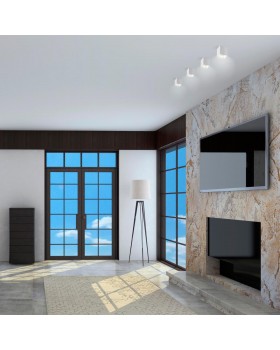 358477 OVER NT21 207 белый Светильник накладной IP20 LED 4000K 10W 200-260V RECTE-foto3