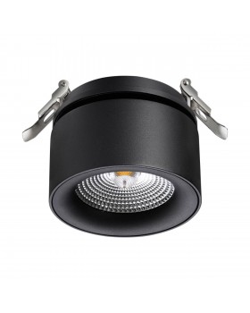 358783 SPOT NT21 241 черный Светильник встраиваемый светодиодный IP20 LED 25W 4000K 2200Лм 100-265V GRODA-foto4