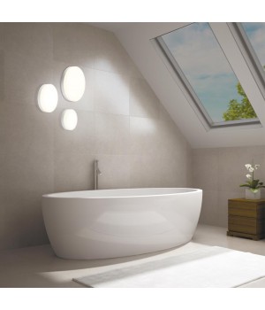 358684 OVER NT21 291 белый Светильник накладной влагозащищенный IP54 LED 4000K 15W 100-240V PANDORA-foto3