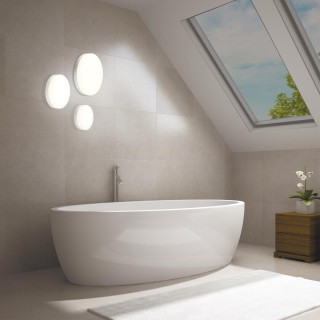 358684 OVER NT21 291 белый Светильник накладной влагозащищенный IP54 LED 4000K 15W 100-240V PANDORA-foto3