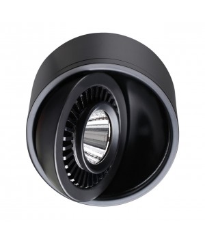 358812 OVER NT21 187 черный Светильник накладной светодиодный IP20 LED 9W 770Лм 4000K 220V GESSO-foto5