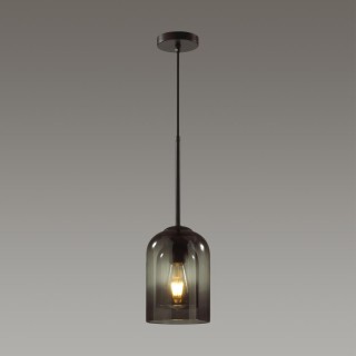 5281/1 SUSPENTIONI LN23 136 черный, серый L провода 1500мм Подвес E27 1*60W 220V BORIS-foto3