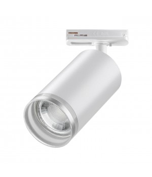 370876 PORT NT22 068 белый Светильник трековый однофазный двухжильный IP20 GU10 9W 220V ULAR-foto4