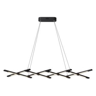 4366/90L HIGHTECH ODL23 145 черный/металл/акрил Подвесной моделируемый светильник IP20 LED 70W 2800Лм 3000K RUDY-foto4