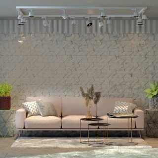 358715 PORT NT21 120 белый/черный Трехфазный трековый светодиодный светильник IP20 LED 4000K 10W 100-265V KNOF-foto3