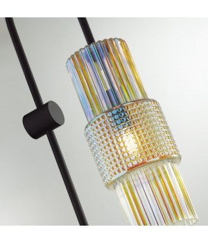 5018/1W MODERN ODL23 335 черный/разноцветный металл/стекло Бра E14 1*40W PIMPA-foto5