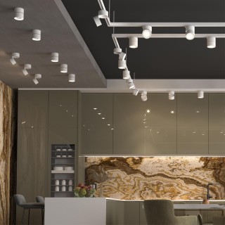 358782 OVER NT21 195 белый Светильник накладной светодиодный IP20 LED 25W 4000K 2200Лм 100-265V GRODA-foto3