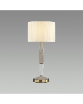 5403/1T CLASSIC ODL_EX23 33 бронзовый/светло-коричневый/кремовый металл/керамика/ткань Настольная лампа E27 1*60W LATTE-foto3