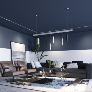 358623 SHINO NT21 050 белый Трековый низковольтный св-к диммируемый с ДУ, со сменой цв.температуры IP20 LED 3000~6500К 24W 48V FLUM-foto3