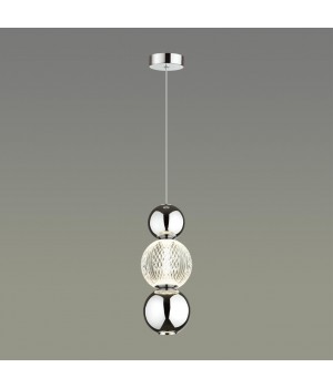 5007/7LA L-VISION ODL23 419 хром/прозрачный/металл/акрил Подвес LED 7W 4000K 300Лм CRYSTAL-foto3