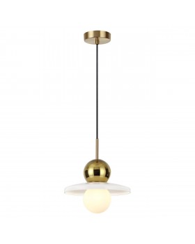 5014/1B MODERN ODL23 295 золотой/белый/белый матовый металл/стекло Подвес G9 LED 5W HATTY-foto4