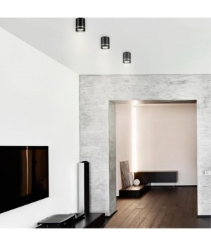 357685 OVER NT18 204 черный Накладной светильник IP20 LED 3000K 9W 160-265V ARUM-foto3