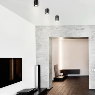 357685 OVER NT18 204 черный Накладной светильник IP20 LED 3000K 9W 160-265V ARUM-foto3