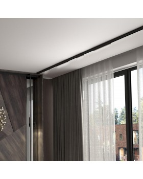 358545 SHINO NT21 048 черный Трековый светильник для низковольного шинопровода IP20 LED 4000K 24W 48V FLUM-foto3