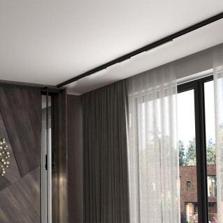 358545 SHINO NT21 048 черный Трековый светильник для низковольного шинопровода IP20 LED 4000K 24W 48V FLUM-foto3