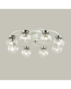 4538/8C MODERNI LN21 158 белый, хром Люстра потолочная E14 8*40W 220V HOLLY-foto3