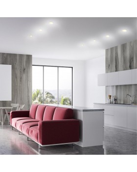 358200 SPOT NT19 230 белый Встраиваемый светильник IP20 LED 4000K 20W 220В VARPAS-foto3