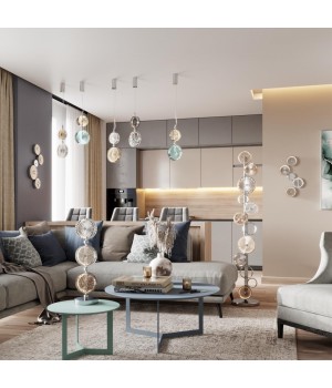 5416/26WL L-VISION ODL_EX23 11 хром/разноцветный металл/стекло Бра LED 26W 4000K CARAMELLA-foto4