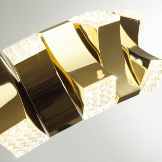 4993/12WL L-VISION ODL23 375 золотой/черный/металл/акрил Бра LED 12W 3000K ASTURO-foto6