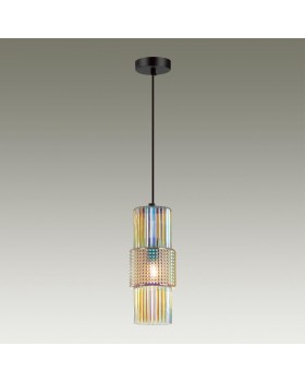 5018/1 MODERN ODL23 335 черный/разноцветный металл/стекло Подвес E14 1*40W PIMPA-foto3