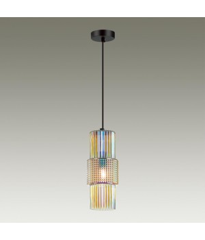 5018/1 MODERN ODL23 335 черный/разноцветный металл/стекло Подвес E14 1*40W PIMPA-foto3